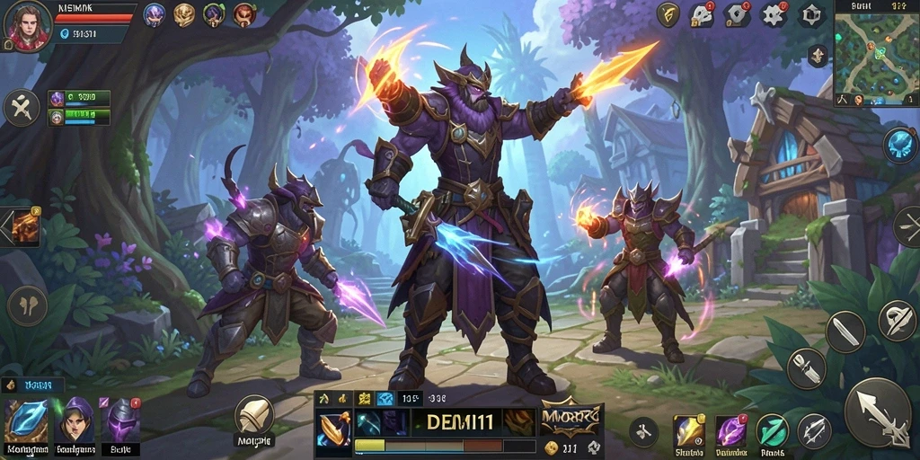 Gameplay seru dalam dunia petualangan DEMI11 yang memukau.