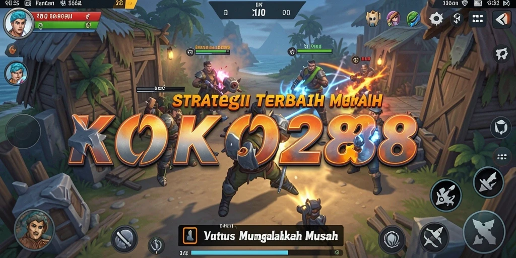 Screenshot gameplay KOKO288 menampilkan aksi strategi yang mendebarkan.