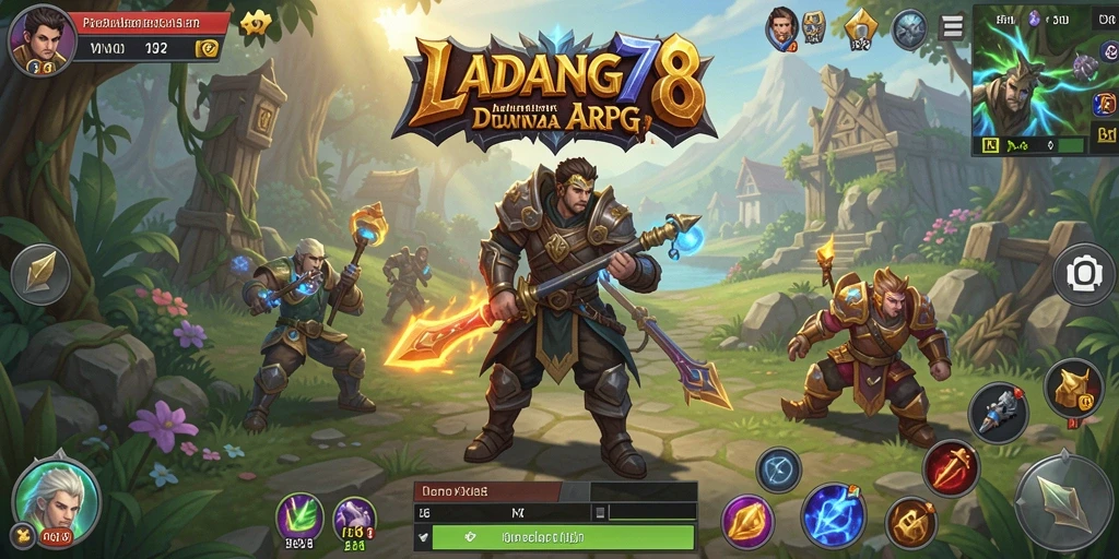 Gameplay seru dalam dunia fantasi ARPG yang memukau.