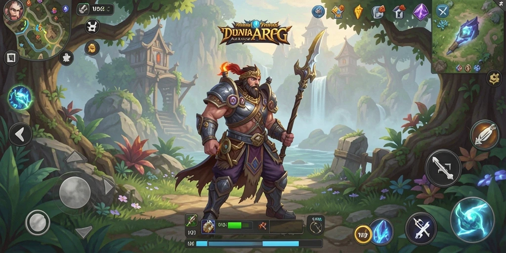 Tampilan gameplay epik dari WDBOS dengan pertarungan yang dinamis.
