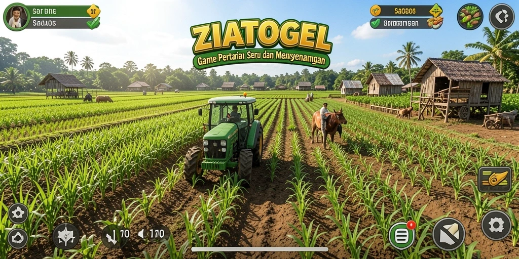 Tampilan gameplay seru dan interaktif di ZIATOGEL.